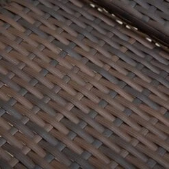 Outsunny Rattan Sun Lounger 2 Seater Day Bed-Brown -OUTSUNNY Store Kf2d4d17eecc293c9 d4147f0b c1b3 42c3 92c5 805ad839ab15