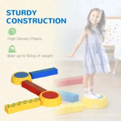 Outsunny Balance Beam Stepping Stones -OUTSUNNY Store KlC756182ec73b7eb jpg