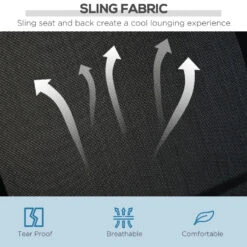 Outsunny-3 Seater Steel Swing Bench - Black -OUTSUNNY Store Kmp88c1859f731259 jpg