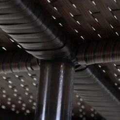 Outsunny Rattan Ice Bucket/Table - Brown -OUTSUNNY Store LG53d617eecc2a3af