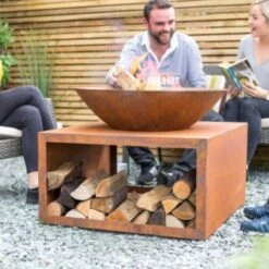 La Hacienda Fire Pit - Moho -OUTSUNNY Store La Hacienda Fire Pit Moho 4958949 2