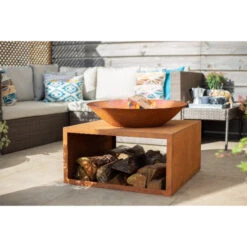 La Hacienda Fire Pit - Moho -OUTSUNNY Store La Hacienda Fire Pit Moho 4958949 4