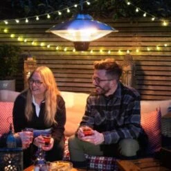 La Hacienda Heater - Hanging Heater Silver -OUTSUNNY Store La Hacienda Heater Hanging Heater Silver 4958727 2