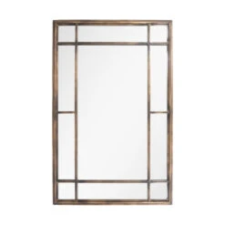 La Hacienda Mirror - Milano Gold Rectangle Mirror