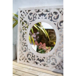 La Hacienda Mirror - Square Garden Mirror -OUTSUNNY Store La Hacienda Mirror Square Garden Mirror 4958475 6