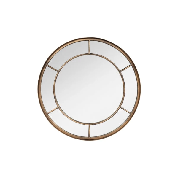 La Hacienda Mirror - Valencia Gold Round Mirror 1 La Hacienda Mirror - Valencia Gold Round Mirror