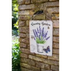 OUTSUNNY Store -OUTSUNNY Store La Hacienda Wall Art Country Garden Metal Sign 4958567 1