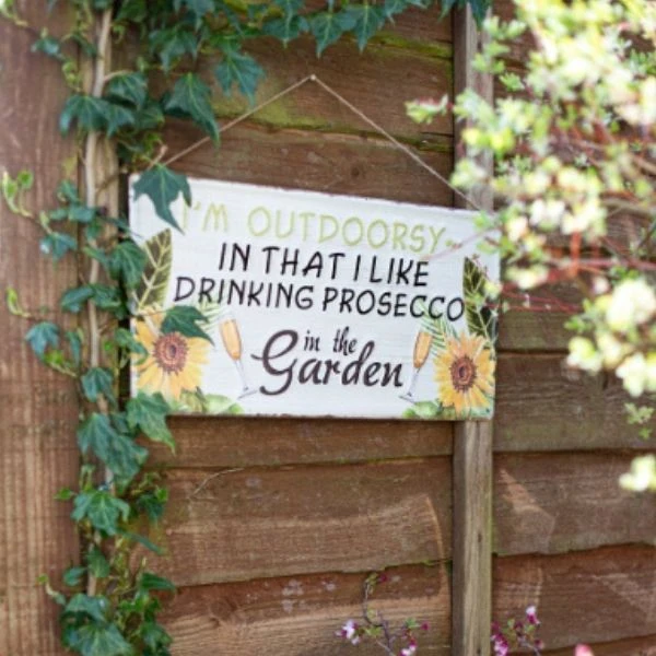 La Hacienda Wall Art - I'm Outdoorsy Metal Sign 2 La Hacienda Wall Art - I'm Outdoorsy Metal Sign - Image 2