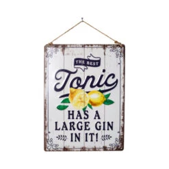 La Hacienda Wall Art - The Best Tonic Metal Sign