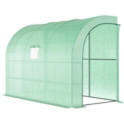 Outsunny Lean To Greenhouse 300L X 150W X 215Hcm - Green 21 Outsunny Lean To Greenhouse 300L X 150W X 215Hcm - Green -OUTSUNNY Store LwTdaa186bb744ef2 jpg