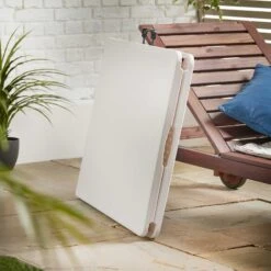 Silver & Stone Folding Camping Trestle Table 6ft 180 X 75 X 73cm - White -OUTSUNNY Store MicrosoftTeams image 693