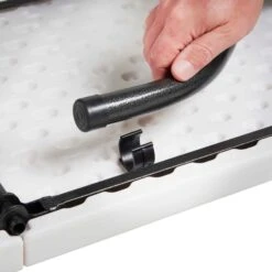 Silver & Stone Folding Camping Trestle Table 6ft 180 X 75 X 73cm - White -OUTSUNNY Store MicrosoftTeams image 694