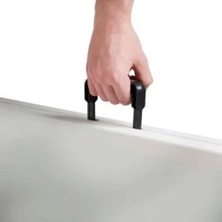 Silver & Stone Folding Camping Trestle Table 6ft 180 X 75 X 73cm - White -OUTSUNNY Store MicrosoftTeams image 695