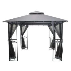 Silver & Stone Outdoor Winchester Premium Gazebo 3m X 3m - Grey 11 Silver & Stone Outdoor Winchester Premium Gazebo 3m X 3m - Grey -OUTSUNNY Store MicrosoftTeams image 738