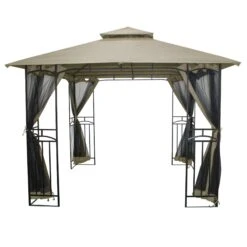 Silver & Stone Outdoor Winchester Premium Gazebo 3m X 3m - Beige 13 Silver & Stone Outdoor Winchester Premium Gazebo 3m X 3m - Beige -OUTSUNNY Store MicrosoftTeams image 795