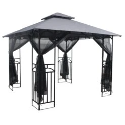 Silver & Stone Outdoor Winchester Premium Gazebo 3m X 3m - Grey 14 Silver & Stone Outdoor Winchester Premium Gazebo 3m X 3m - Grey -OUTSUNNY Store MicrosoftTeams image 820