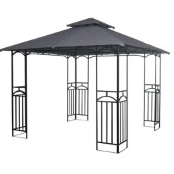 Silver & Stone Outdoor Winchester Premium Gazebo 3m X 3m - Grey 10 Silver & Stone Outdoor Winchester Premium Gazebo 3m X 3m - Grey -OUTSUNNY Store MicrosoftTeams image 824