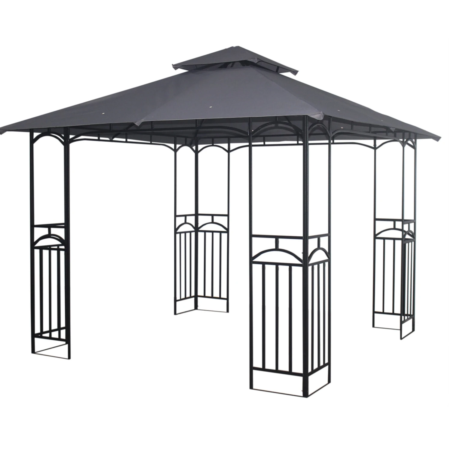 Silver & Stone Outdoor Winchester Premium Gazebo 3m X 3m - Grey 3 Silver & Stone Outdoor Winchester Premium Gazebo 3m X 3m - Grey - Image 3