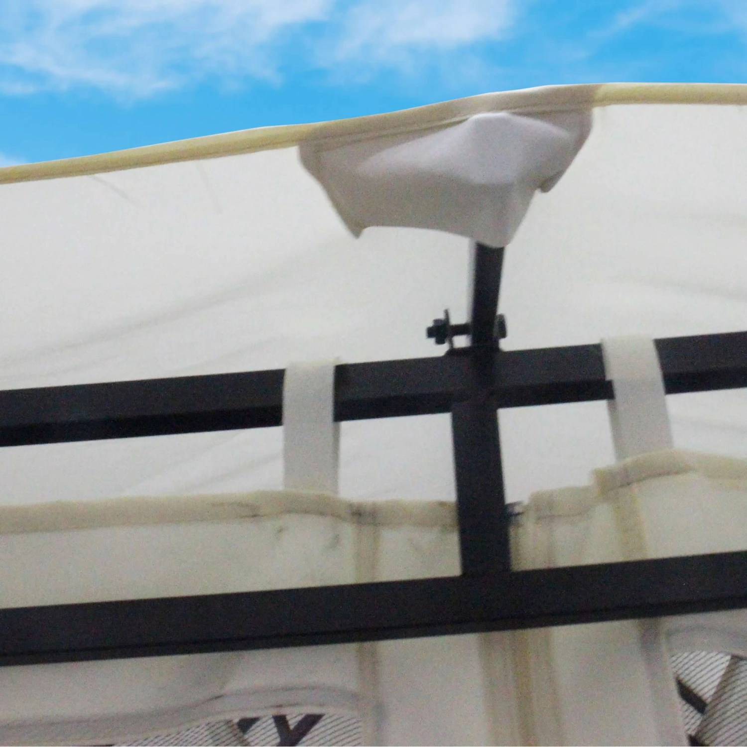 Silver & Stone Outdoor Winchester Premium Gazebo 3m X 3m - Beige 11 Silver & Stone Outdoor Winchester Premium Gazebo 3m X 3m - Beige - Image 11