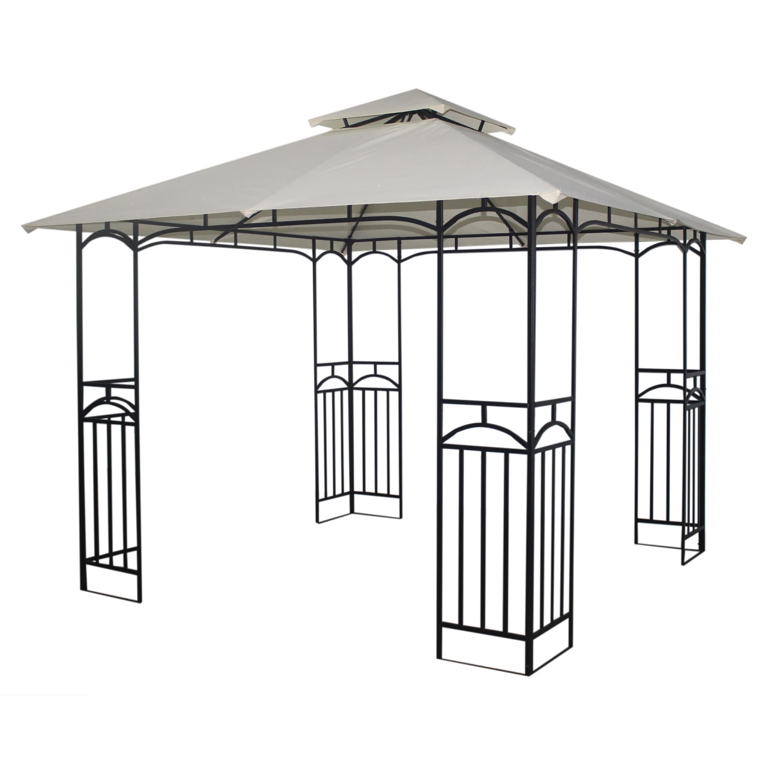 Silver & Stone Outdoor Winchester Premium Gazebo 3m X 3m - Beige 9 Silver & Stone Outdoor Winchester Premium Gazebo 3m X 3m - Beige - Image 9