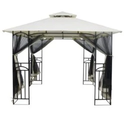 Silver & Stone Outdoor Winchester Premium Gazebo 3m X 3m - Beige 17 Silver & Stone Outdoor Winchester Premium Gazebo 3m X 3m - Beige -OUTSUNNY Store MicrosoftTeams image 830