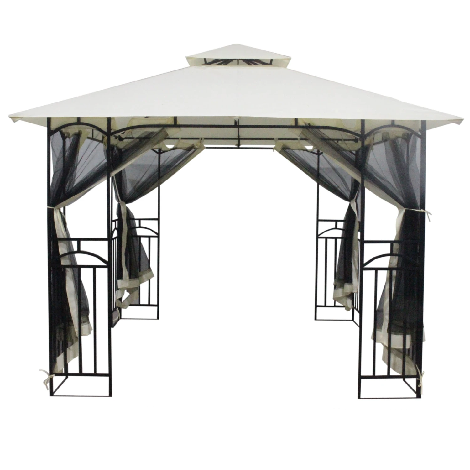 Silver & Stone Outdoor Winchester Premium Gazebo 3m X 3m - Beige 7 Silver & Stone Outdoor Winchester Premium Gazebo 3m X 3m - Beige - Image 7