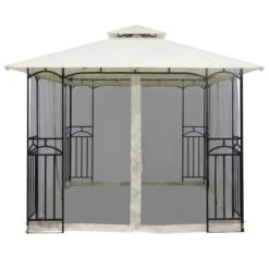 Silver & Stone Outdoor Winchester Premium Gazebo 3m X 3m - Beige 16 Silver & Stone Outdoor Winchester Premium Gazebo 3m X 3m - Beige -OUTSUNNY Store MicrosoftTeams image 831