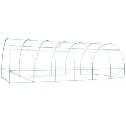 Outsunny Galvanised Steel Walk-in Greenhouse 6 X 3M Green 14 Outsunny Galvanised Steel Walk-in Greenhouse 6 X 3M Green -OUTSUNNY Store Mn829f17dc40b25e9