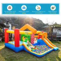 Outsunny Bouncy Castle With Pool And Slides - Extra Large 16 Outsunny Bouncy Castle With Pool And Slides - Extra Large -OUTSUNNY Store NXL75617f0101398c jpg