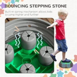 ZONEKIZ Balance Stepping Stones 5 Piece 15 ZONEKIZ Balance Stepping Stones 5 Piece -OUTSUNNY Store No59a51890b05e118 jpg