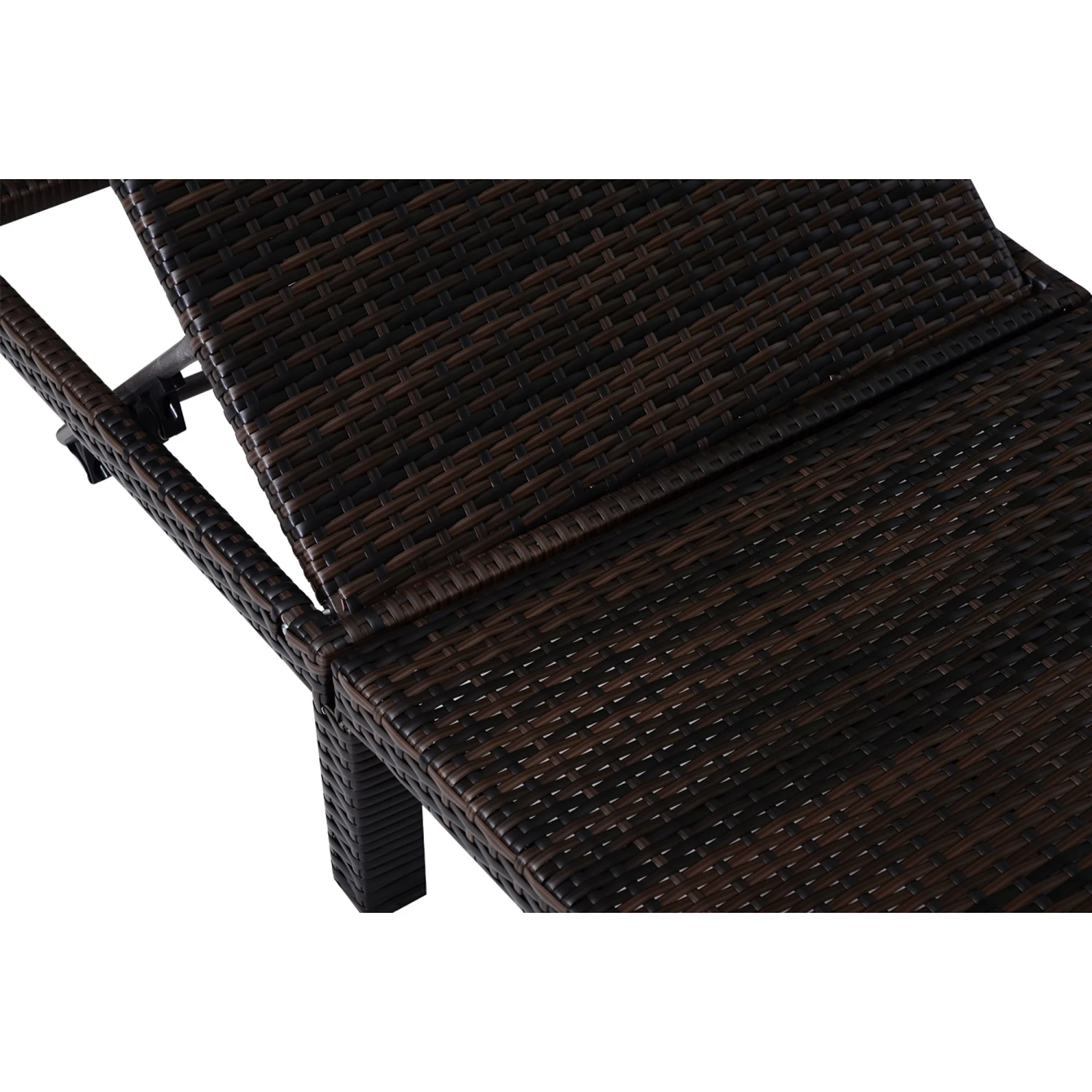 Outsunny Single Lounge Chair - Brown & Cream 8 Outsunny Single Lounge Chair - Brown & Cream - Image 8