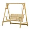 Outsunny 2 Seater Wooden Swing Bench