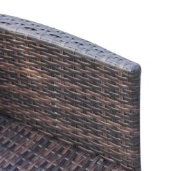 Outsunny Rattan Garden Furniture Dining Set 6-seater Patio Rectangular Table Cube Chairs Outdoor Fire Retardant Sponge Brown -OUTSUNNY Store OKz3d617eecc29833 20b544b8 0d8c 47aa 919a 46211127c808