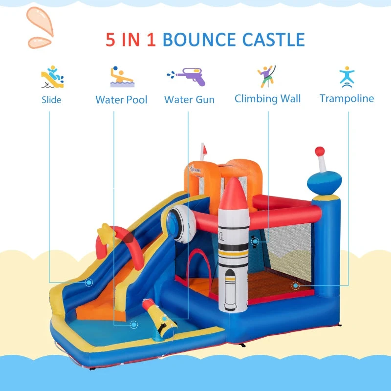 Outsunny Bouncy Castle Space Design 4 Outsunny Bouncy Castle Space Design - Image 4