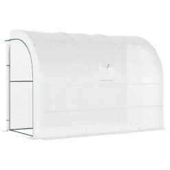 Outsunny Lean To Greenhouse 300 X 150 X 213 Cm - White
