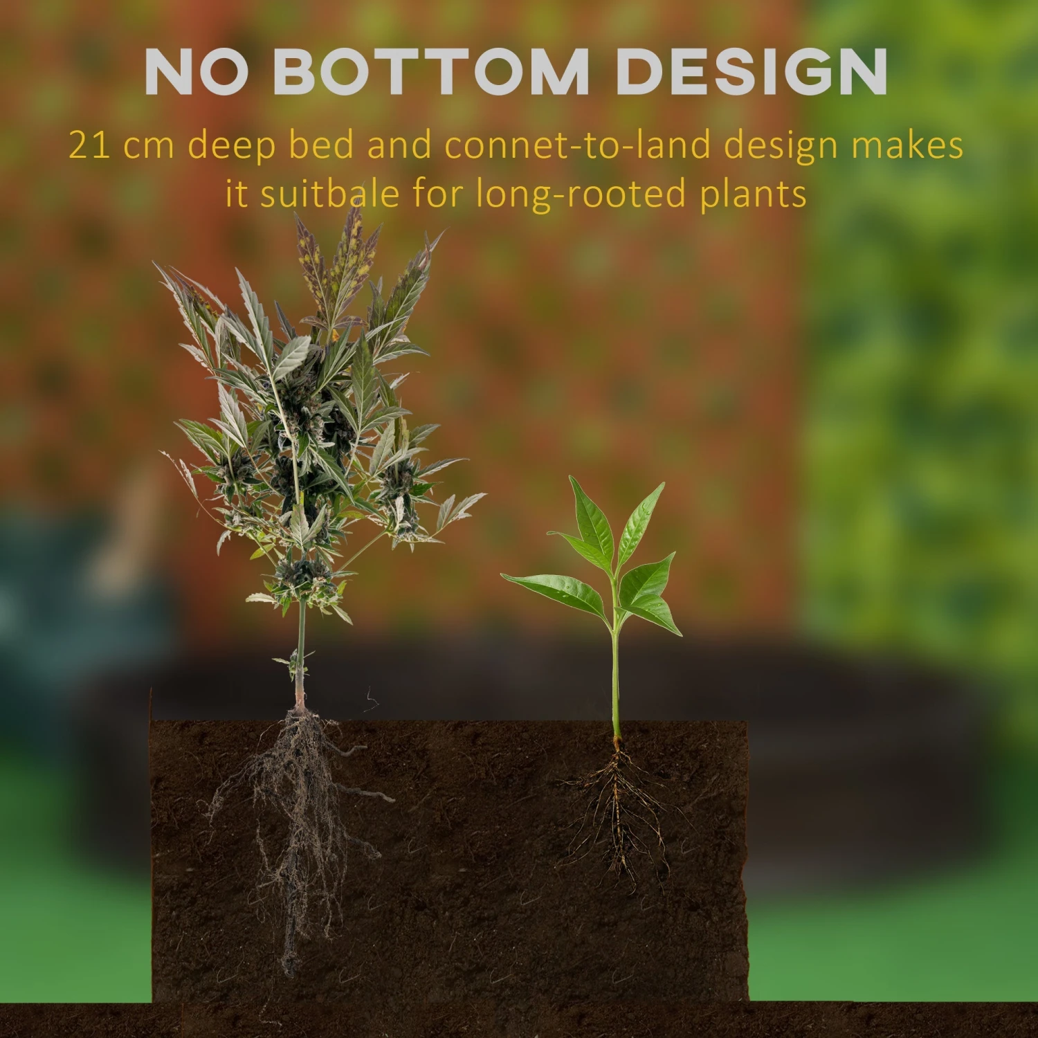 Outsunny Round Cultivation Bed 6 Outsunny Round Cultivation Bed - Image 6