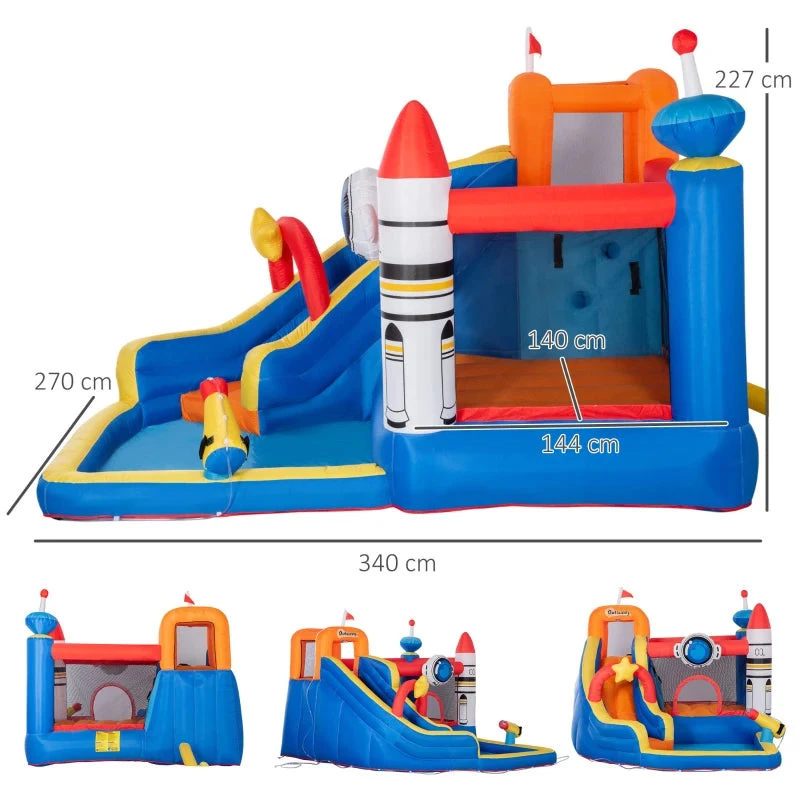 Outsunny Bouncy Castle Space Design 3 Outsunny Bouncy Castle Space Design - Image 3