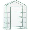 Outsunny Mini Greenhouse With 4 Tier 143 L X 73W X 195H Cm