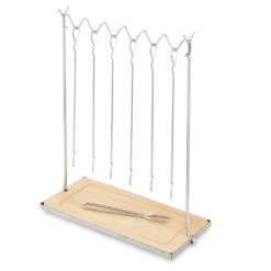 Tower BBQ Hanging Skewers With Stand 6 Piece