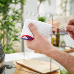 Tower BBQ Hanging Skewers With Stand 6 Piece -OUTSUNNY Store T932012 04