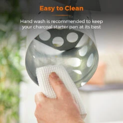 Tower BBQ Charcoal Starter Pan 15 Tower BBQ Charcoal Starter Pan -OUTSUNNY Store T932020 07