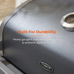 Tower Stealth 3000 Three Burner BBQ W/ Side Burner - Black -OUTSUNNY Store T978501 09