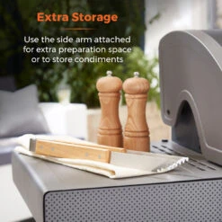 Tower Stealth 4000 Four Burner BBQ W/ Side Burner - Black 22 Tower Stealth 4000 Four Burner BBQ W/ Side Burner - Black -OUTSUNNY Store T978502 06