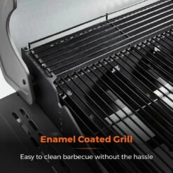 Tower Stealth 4000 Four Burner BBQ W/ Side Burner - Black 24 Tower Stealth 4000 Four Burner BBQ W/ Side Burner - Black -OUTSUNNY Store T978502 08