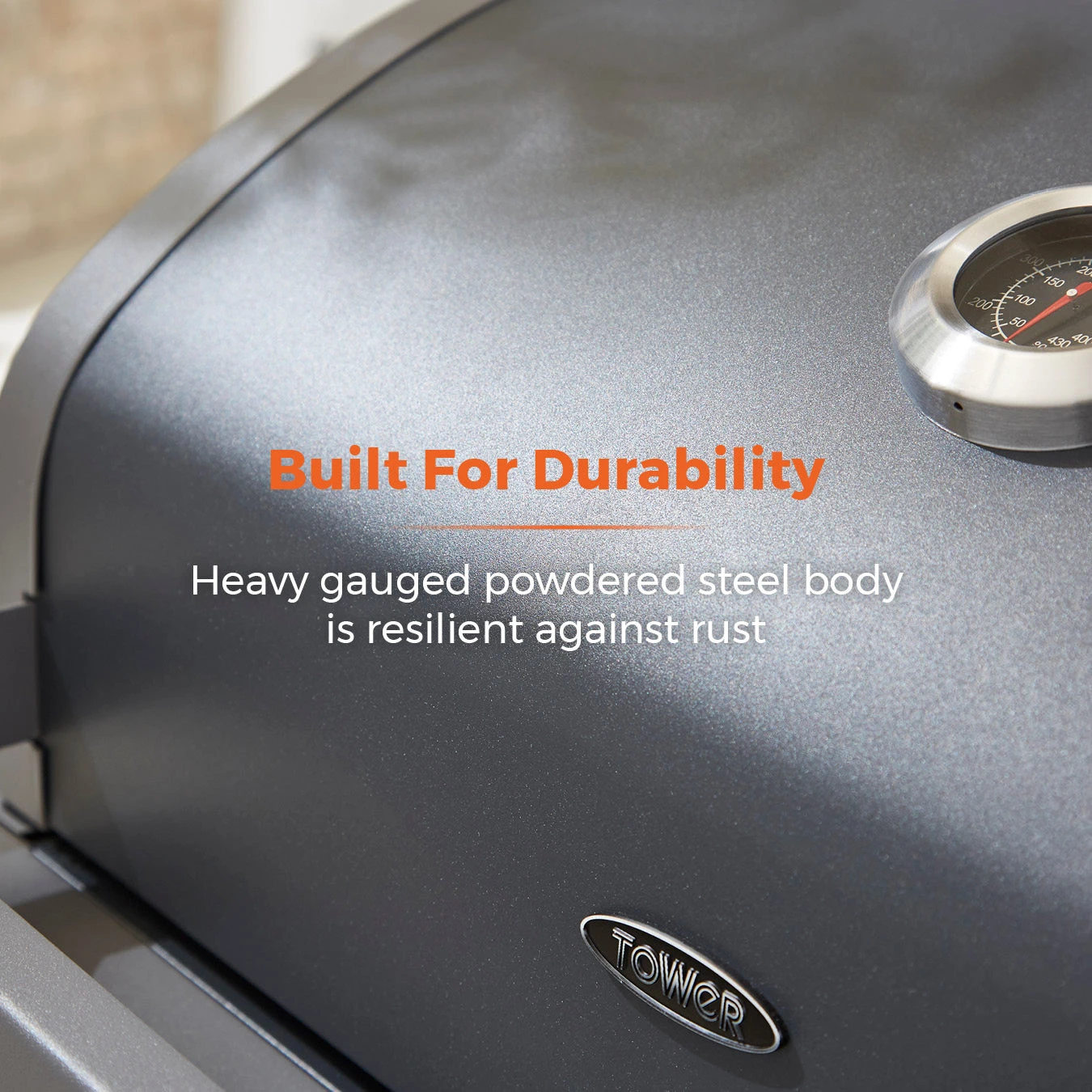 Tower Stealth 4000 Four Burner BBQ W/ Side Burner - Black 11 Tower Stealth 4000 Four Burner BBQ W/ Side Burner - Black - Image 11