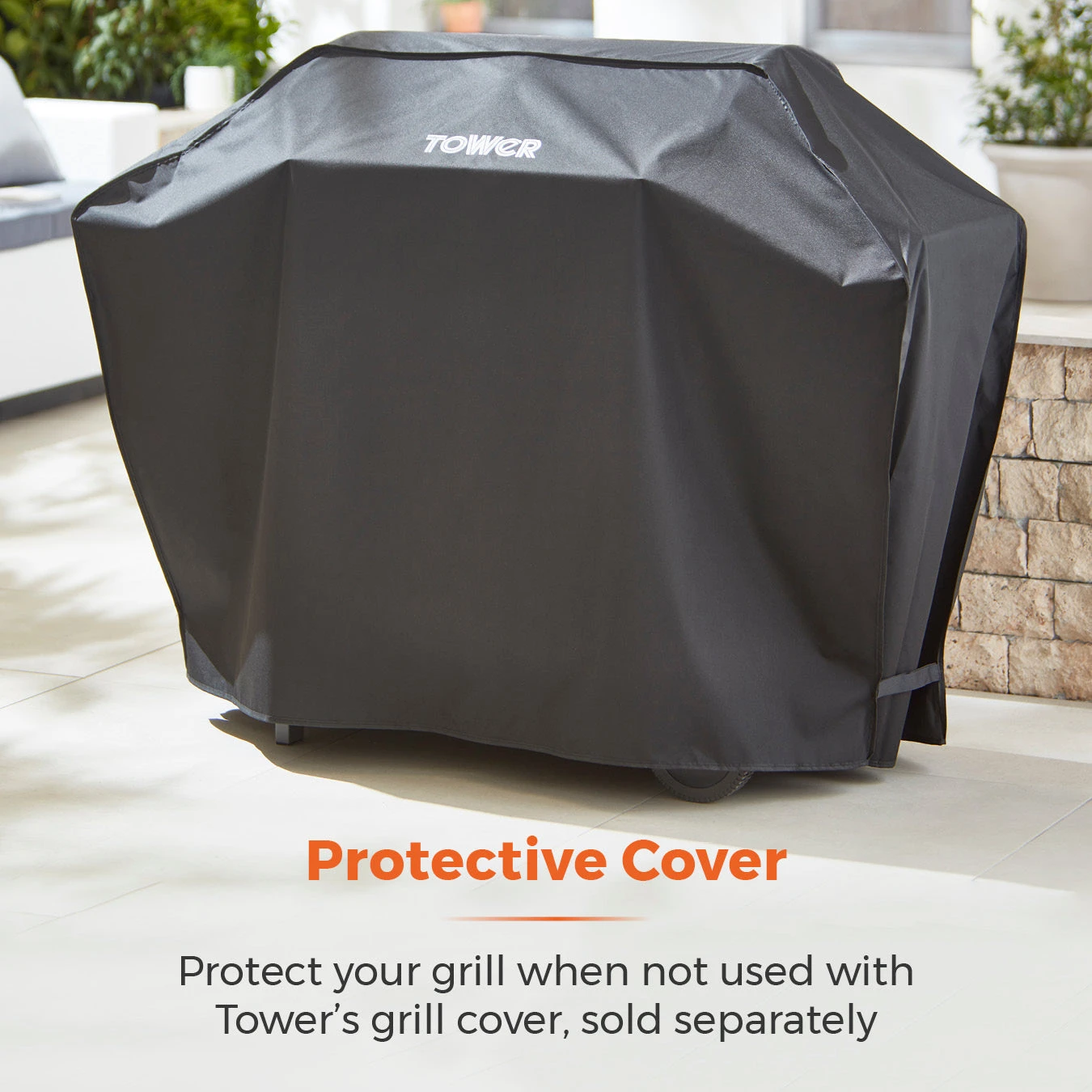 Tower Stealth 4000 Four Burner BBQ W/ Side Burner - Black 12 Tower Stealth 4000 Four Burner BBQ W/ Side Burner - Black - Image 12