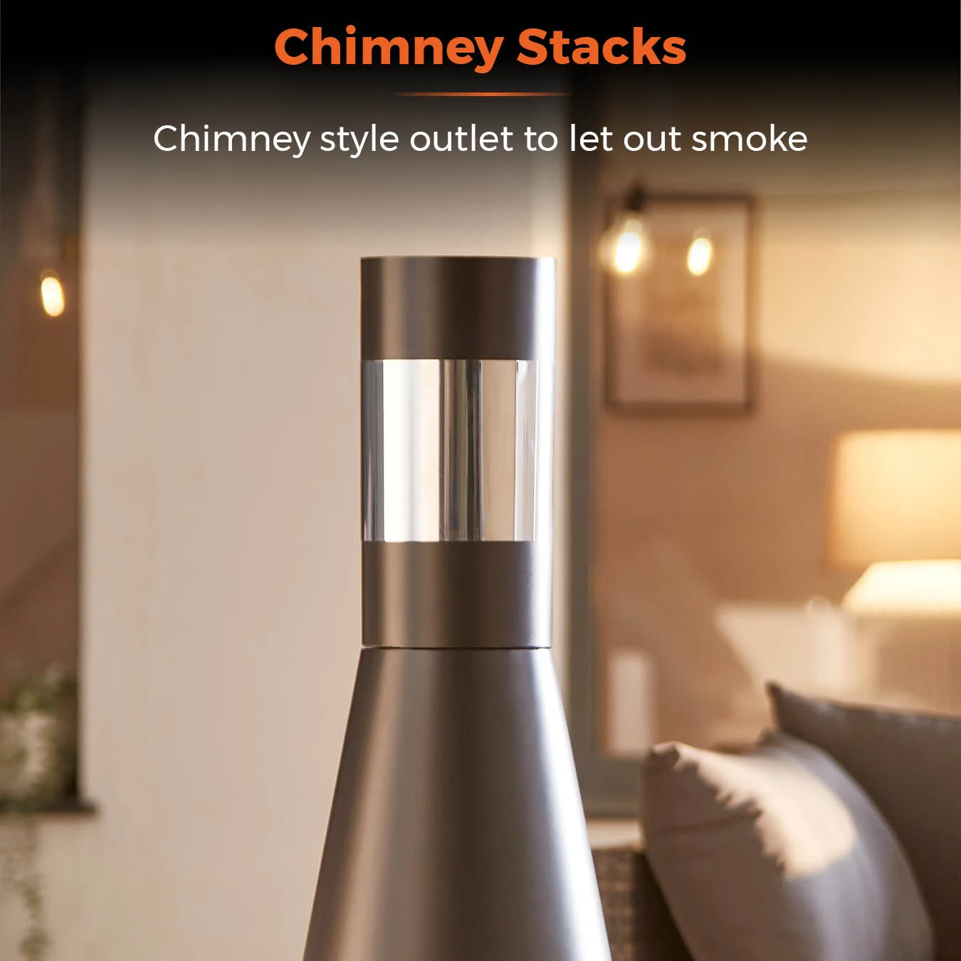 Tower Apollo Log Burner - Black 6 Tower Apollo Log Burner - Black - Image 6