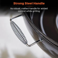 Tower Sphere BBQ Pit 'N' Grill - Black -OUTSUNNY Store T978512 04