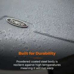 Tower Tourer Two Burner Portable Gas BBQ - Grey -OUTSUNNY Store T978522 06