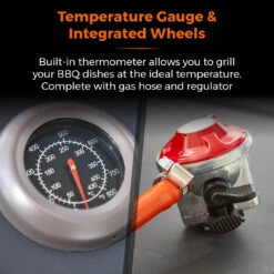 Tower Stealth Plus Four Burner BBQ -OUTSUNNY Store T978524 06